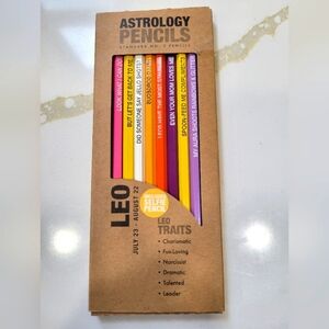 Astrology Pencils/Leo